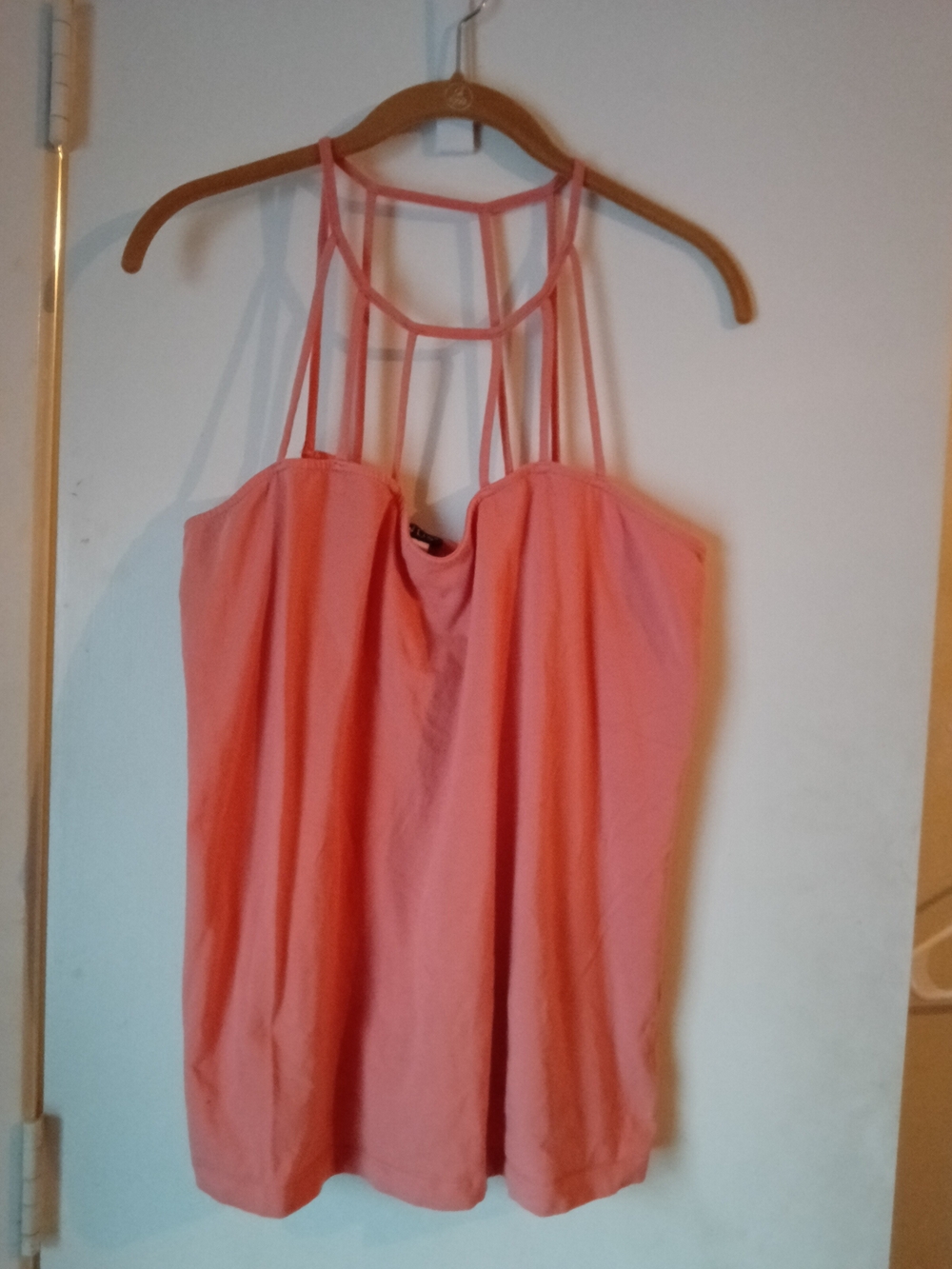 VENUS Coral Multi-Strap Tank Top